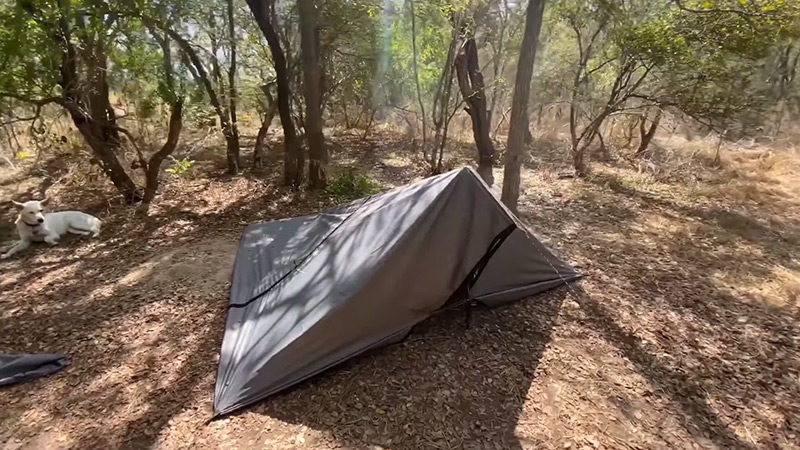 Building A Simple Shelter With A Tarp